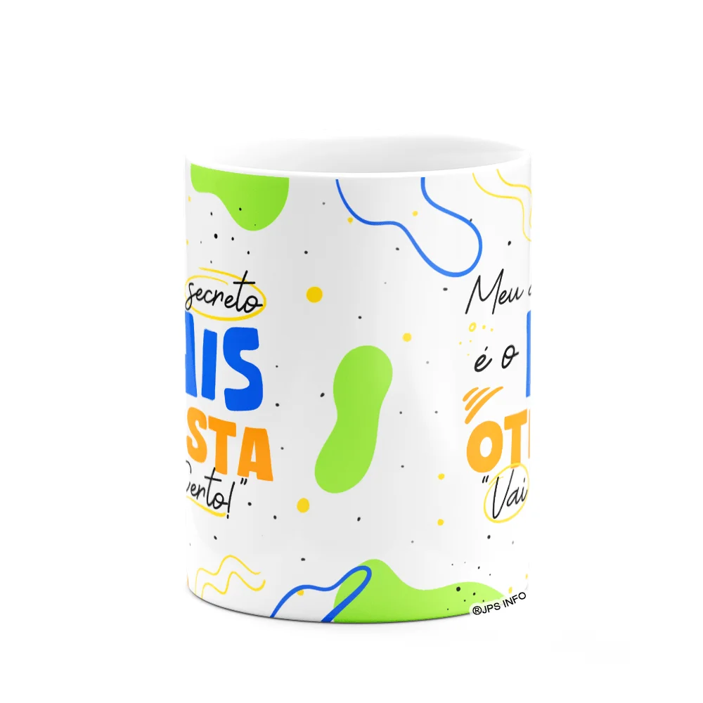 Imagem 3 de 3 do produto Caneca - Meu Amigo Secreto É O Mais Otimista