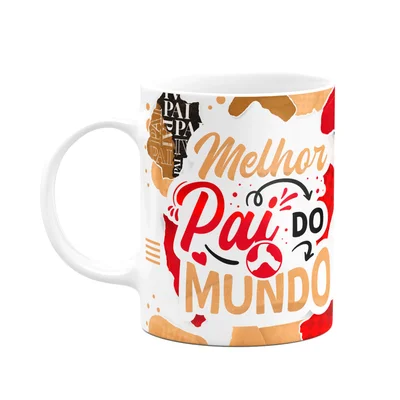 Caneca Dos Pais - Melhor Pai Do Mundo - M3 - 325ml