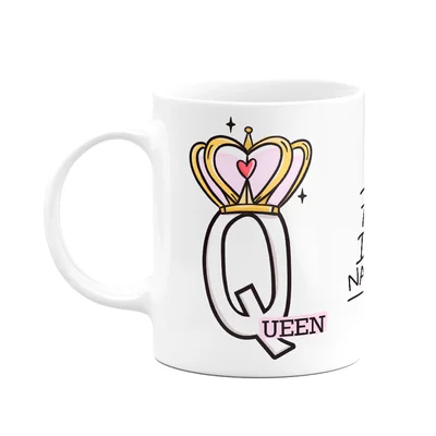 Caneca Namorados - Love Queen - Feliz Dia Dos Namorados