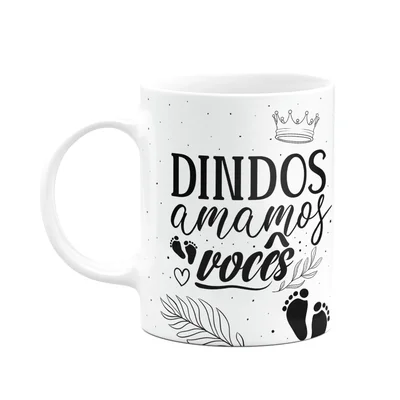 Caneca De Dindos - Dindos, Amamos Vocês! M2