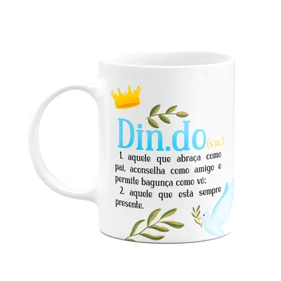 Caneca De Dindos - Definição De Dindo - 325ml
