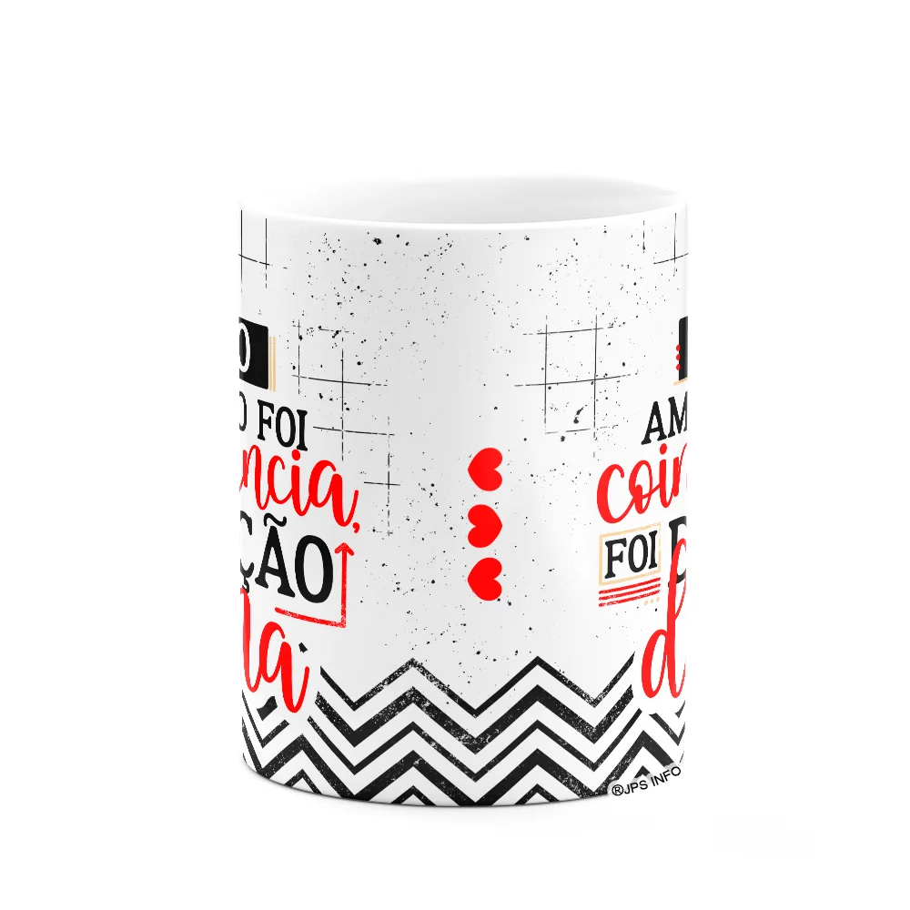 Imagem 3 de 3 do produto Caneca Namorados Laços - Direção Divina - 325ml