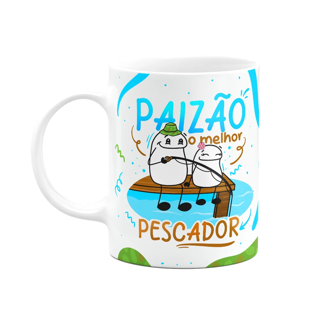 Imagem 1 de 3 do produto Caneca Flork Pais - O Melhor Pescador - Pai De Menina
