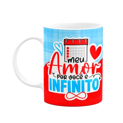 Caneca Namorados - Meu Amor Por Você É Infinito