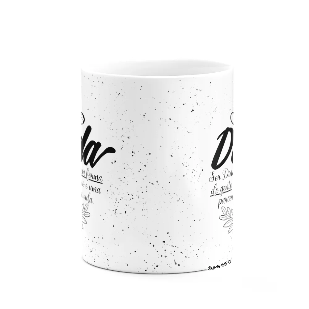 Imagem 3 de 3 do produto Caneca De Dindos - Ser Dinda É... M3 - 325ml