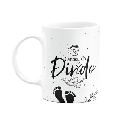 Caneca De Dindos - Caneca Do Dindo - M2 - 325ml
