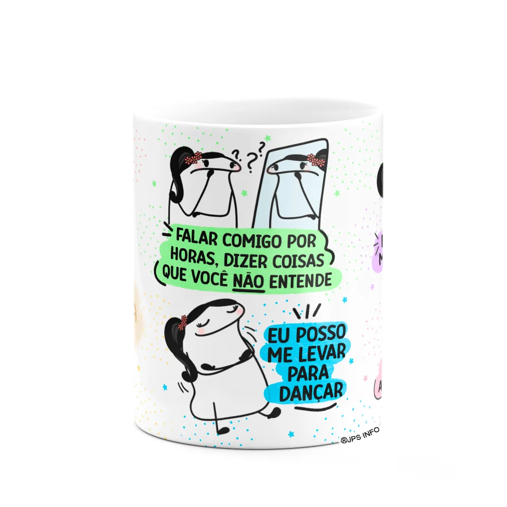 Imagem 3 de 3 do produto Caneca Flork Girls - Eu Posso, Você Pode!