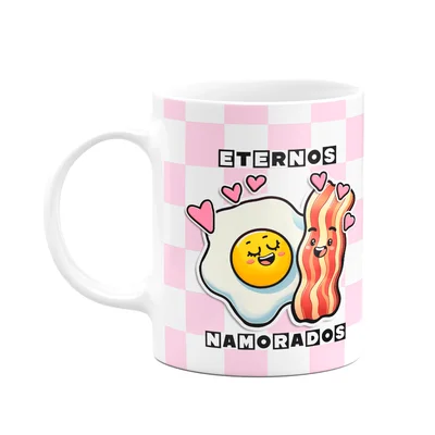 Caneca Namorados - Eternos Namorados - Foodlove