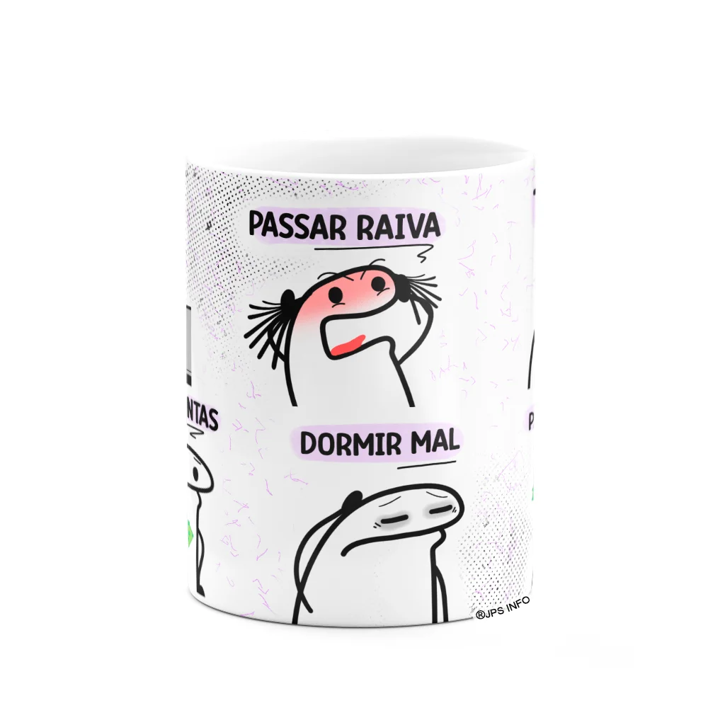 Imagem 3 de 3 do produto Caneca Flork - Essa É A Vida Adulta - 325ml
