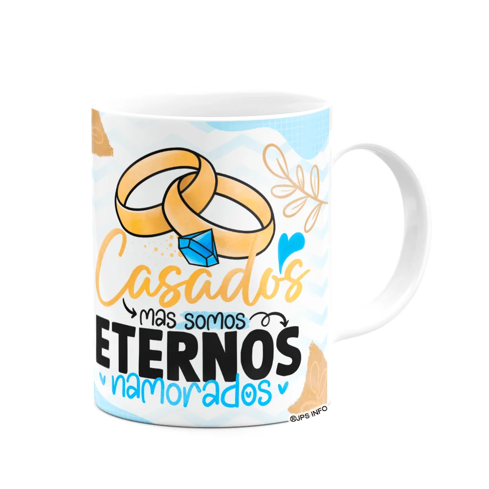 Imagem 2 de 3 do produto Caneca Namorados - Eu Não Vivo Sem Você - 325ml