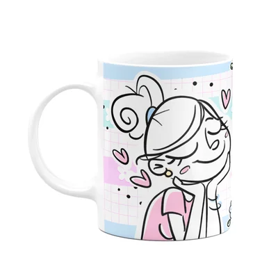 Caneca Mães - A Melhor Mãe Do Mundo - Bg-green