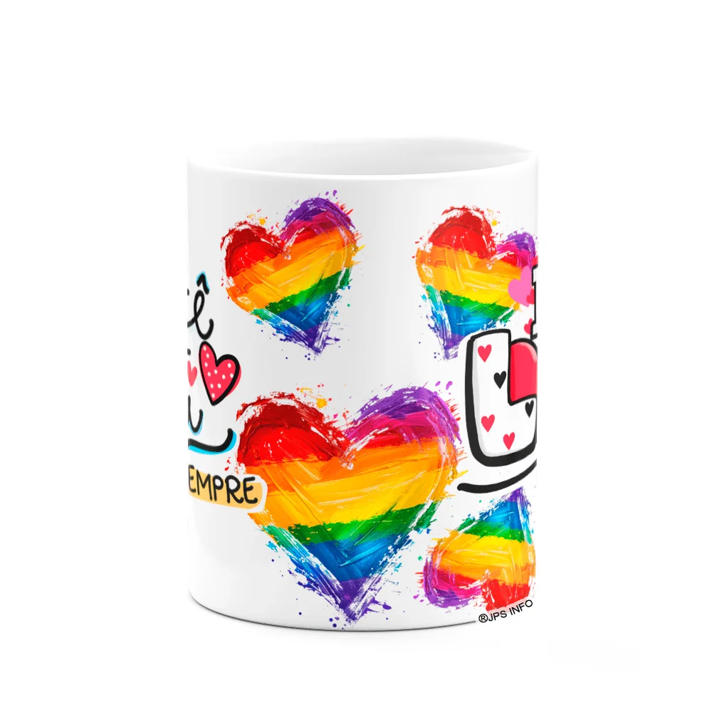 Imagem 3 de 3 do produto Caneca Namorados - Você + Eu Pra Sempre - Lgbt