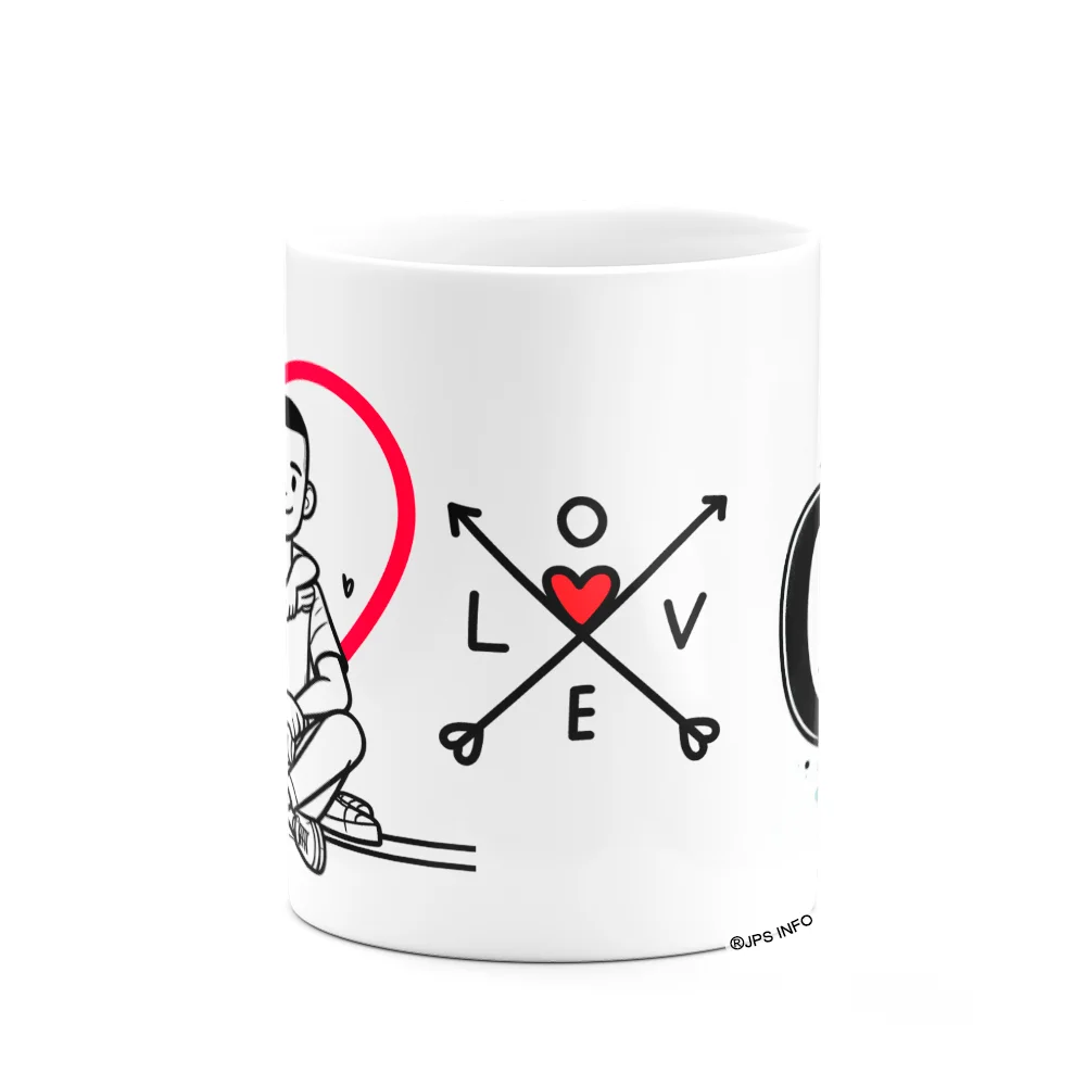 Imagem 3 de 3 do produto Caneca Namorados -my Love - Muglove - 325ml