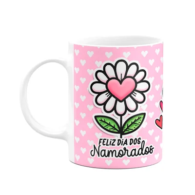 Caneca Namorados - Eu Vc E Os Planos De Deus - Cisnes Love