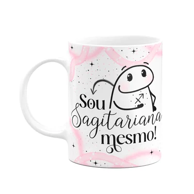 Caneca Flork Signos Sagitário - Sou Sagitariana Mesmo