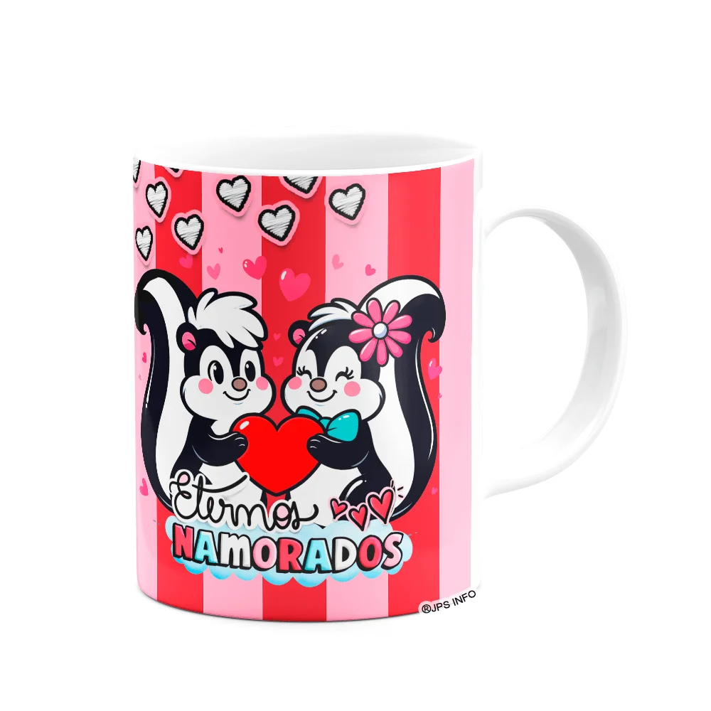 Imagem 2 de 3 do produto Caneca Namorados - Só Eu E Você, Nada Mais! Te Amo!