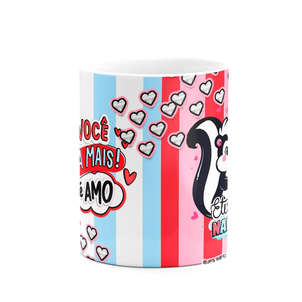 Imagem 3 de 3 do produto Caneca Namorados - Só Eu E Você, Nada Mais! Te Amo!