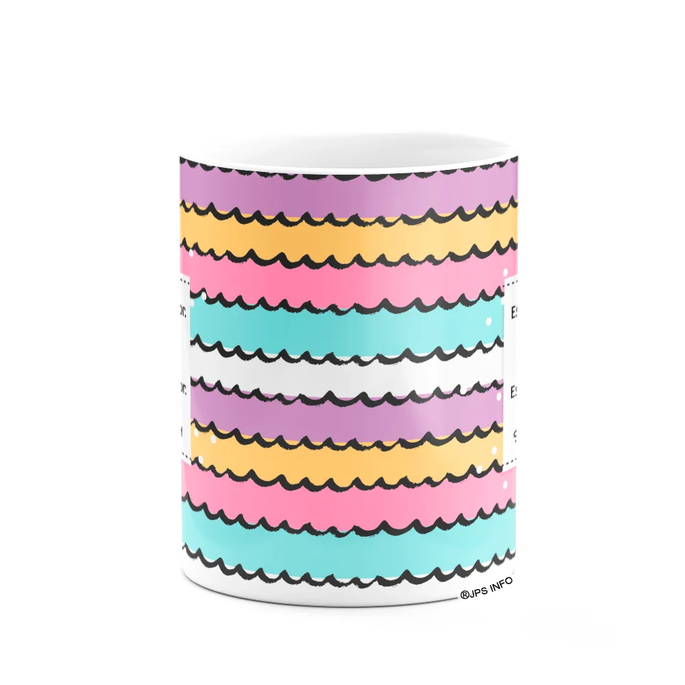 Imagem 3 de 3 do produto Caneca Religiosa Versículos - Salmos 27:14 - 325ml