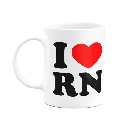 Caneca I Love Rn - Rio Grande Do Norte - 325ml - Branca