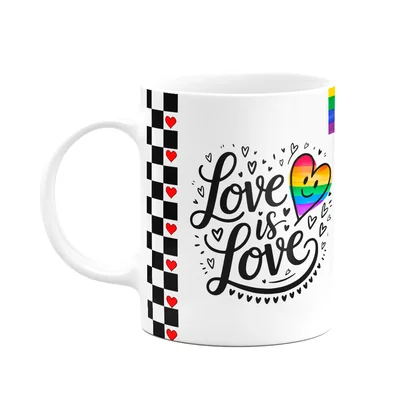 Caneca Namorados - Love Is Love - Lgbt - M2