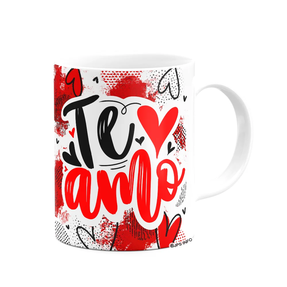 Imagem 2 de 3 do produto Caneca Funny Namorados - Eu Você E Os Planos De Deus