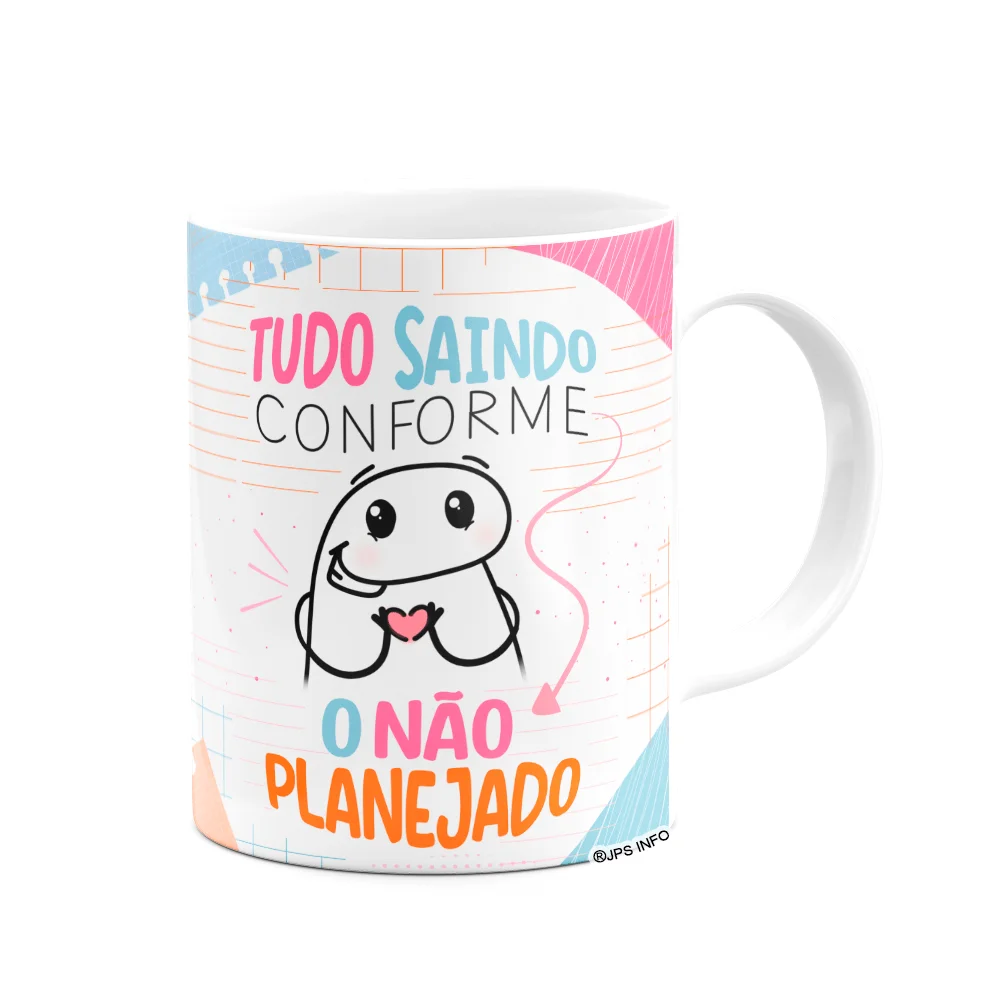 Imagem 2 de 3 do produto Caneca Flork - Tudo Saindo Conforme O Não Planejado
