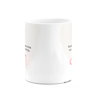 Caneca Namorados - Você É Uma Pausa Boa Na Minha Correria — foto 3