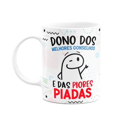Caneca Flork Pais - Donos Melhores Conselhos