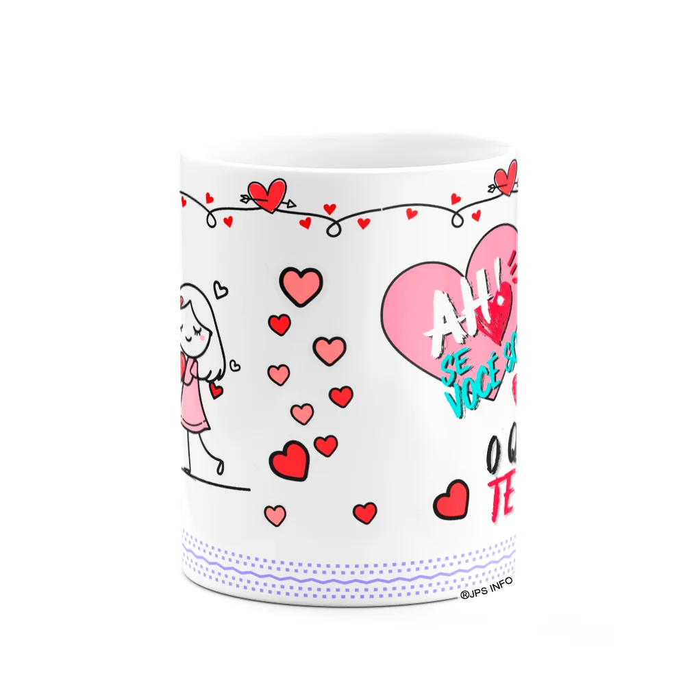Imagem 3 de 3 do produto Caneca Namorados - Ah Se Vc Soubesse O Quanto Te Amo! M2