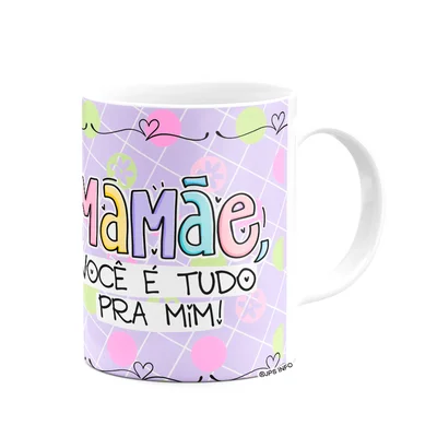 Caneca Mães - Eu Tenho A Mãe Mais Linda Do Mundo - M3 — foto 2