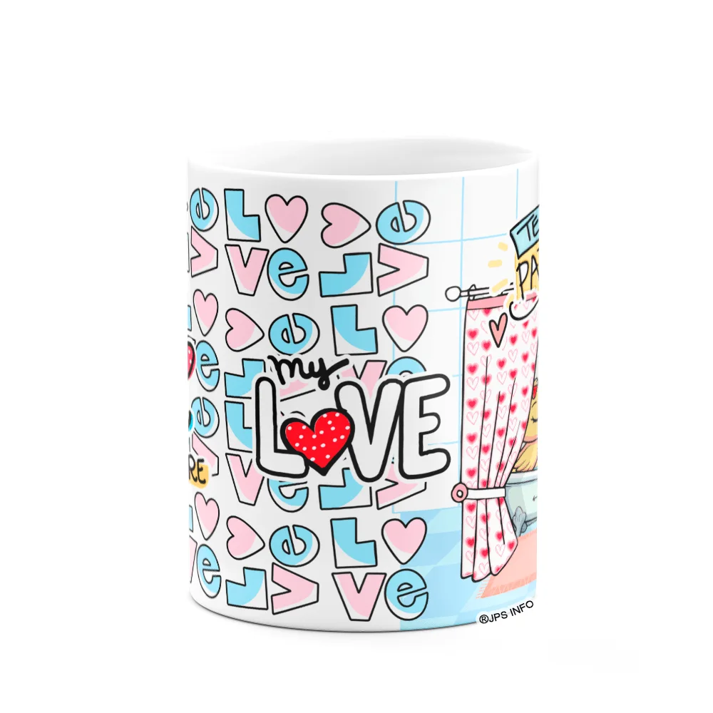 Imagem 3 de 3 do produto Caneca Namorados - Você+eu Te Amo Patoda Vida - Ducklove