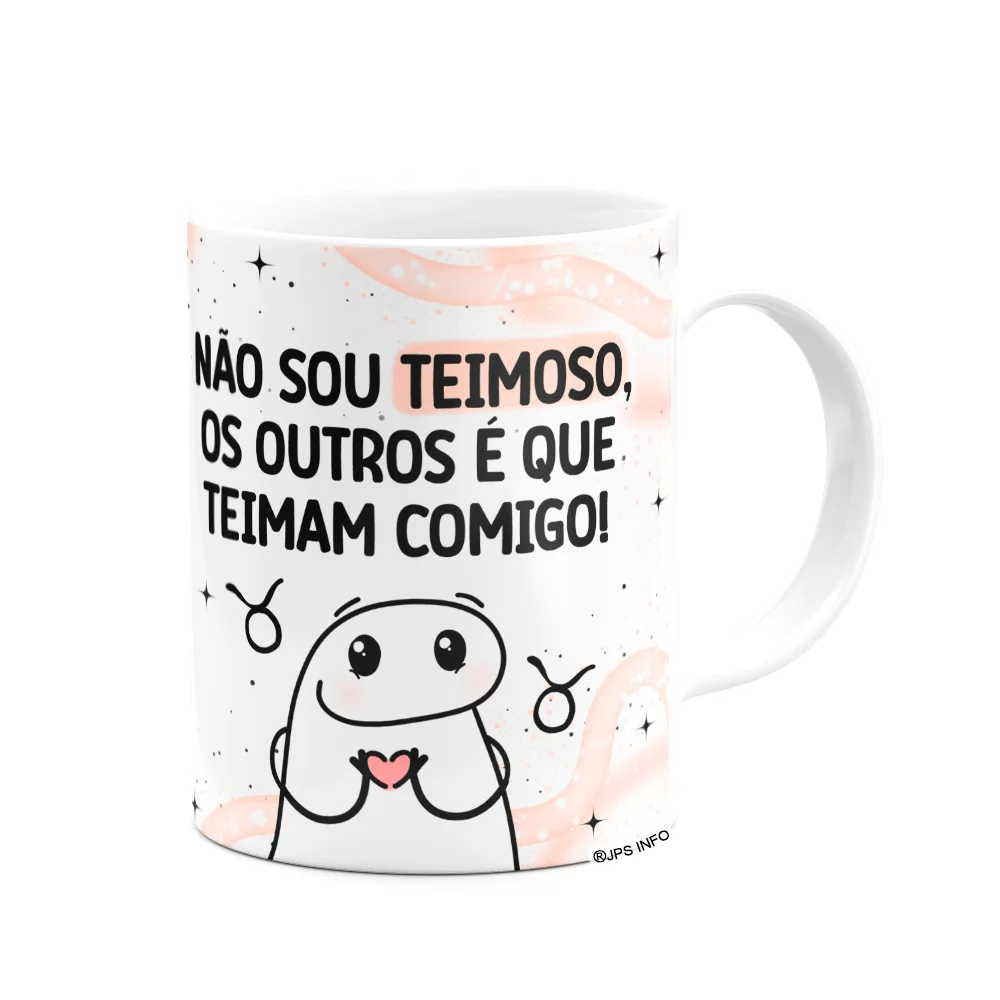 Imagem 2 de 3 do produto Caneca Flork Signos Touro - Sou Taurino Mesmo
