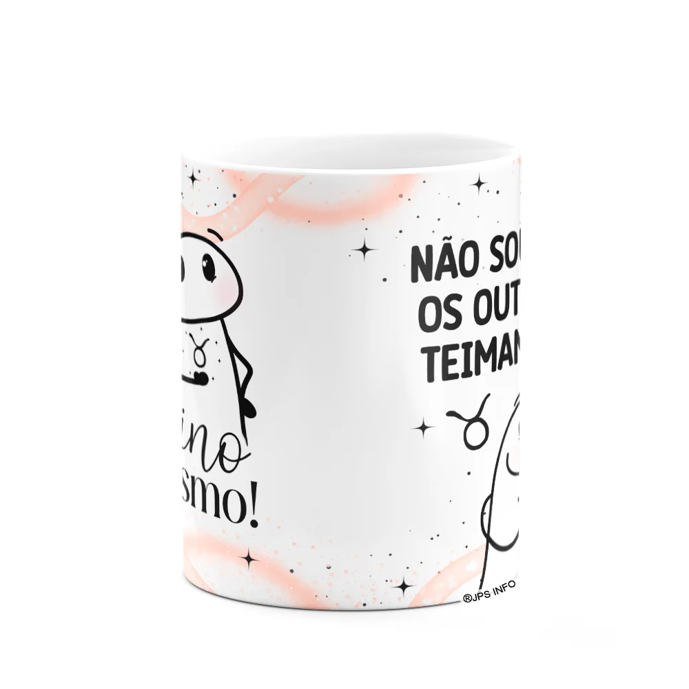 Imagem 3 de 3 do produto Caneca Flork Signos Touro - Sou Taurino Mesmo