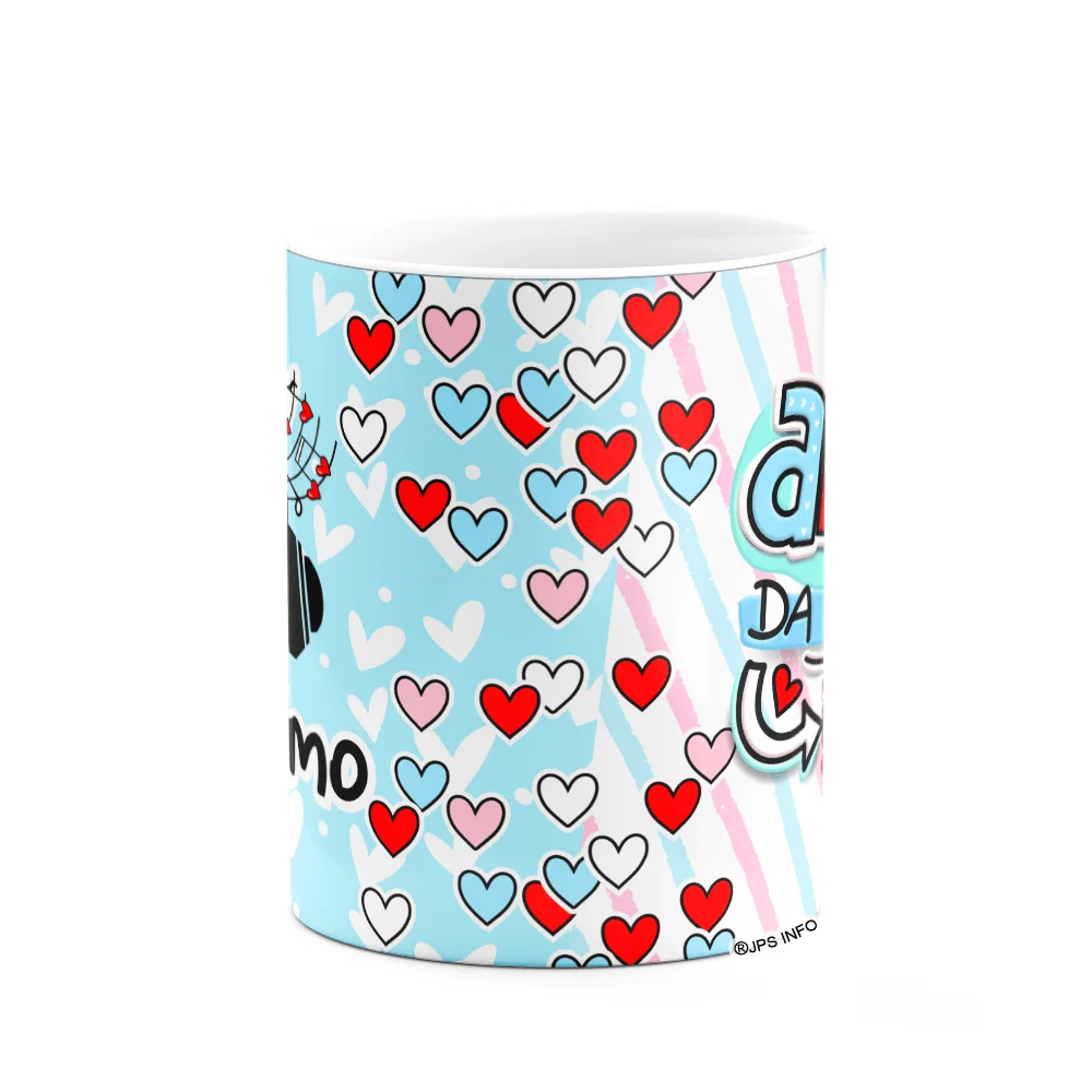 Imagem 3 de 3 do produto Caneca Namorados - Eu Te Amo! Amor Da Minha Vida!