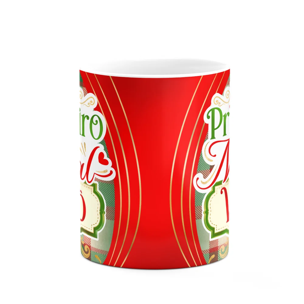 Imagem 3 de 5 do produto Caneca Natalina - Meu Primeiro Natal Como Vovô - 325ml