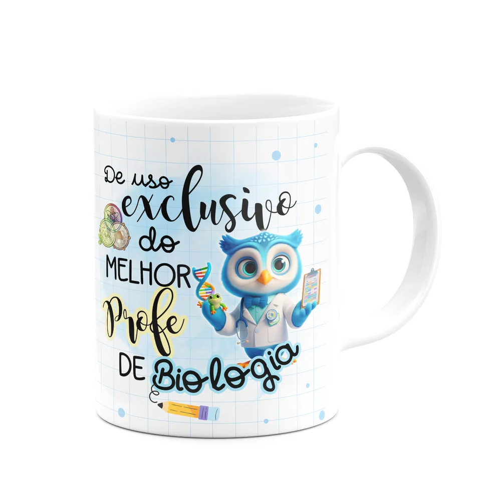 Imagem 3 de 3 do produto Caneca - Uso Exclusivo Do Melhor Professor De Biologia