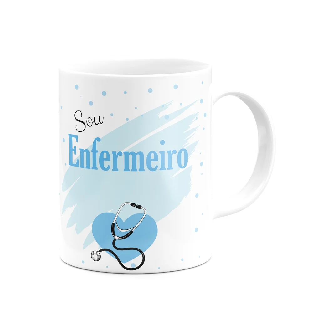 Imagem 4 de 5 do produto Caneca De Profissões - Sou Enfermeiro - 325ml