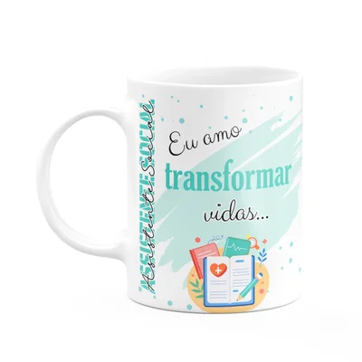 Caneca De Profissões - Sou Assistente Social - 325ml