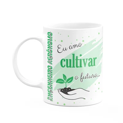 Caneca De Profissões - Sou Engenheiro Agrônomo - 325ml