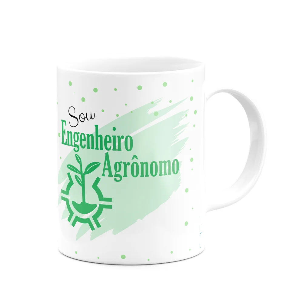 Imagem 4 de 5 do produto Caneca De Profissões - Sou Engenheiro Agrônomo - 325ml