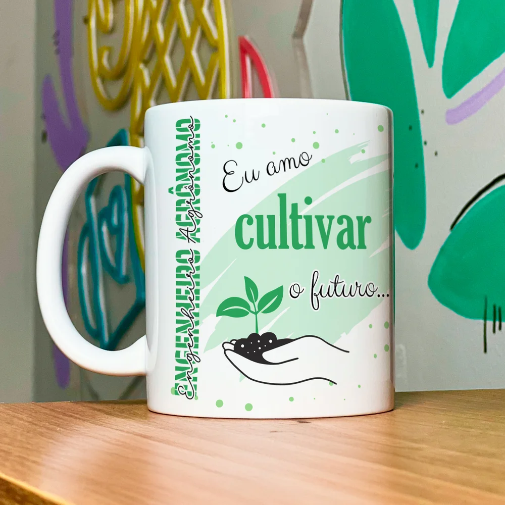 Imagem 5 de 5 do produto Caneca De Profissões - Sou Engenheiro Agrônomo - 325ml