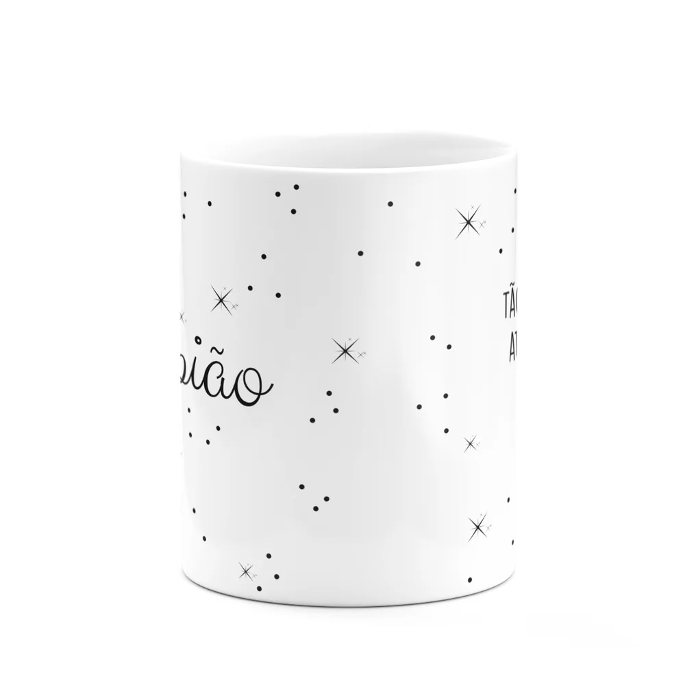 Imagem 3 de 5 do produto Caneca Signos Minimalista - Escorpião - 325ml