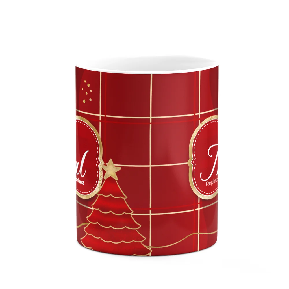 Imagem 3 de 5 do produto Caneca Natalina - Feliz Natal, Repleto De Boas Memórias