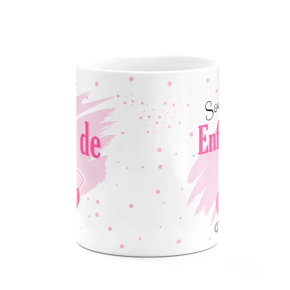 Imagem 3 de 5 do produto Caneca De Profissões - Sou Enfermeira - 325ml