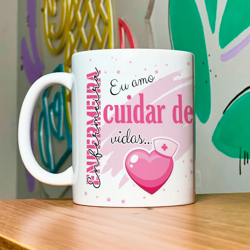 Imagem 5 de 5 do produto Caneca De Profissões - Sou Enfermeira - 325ml