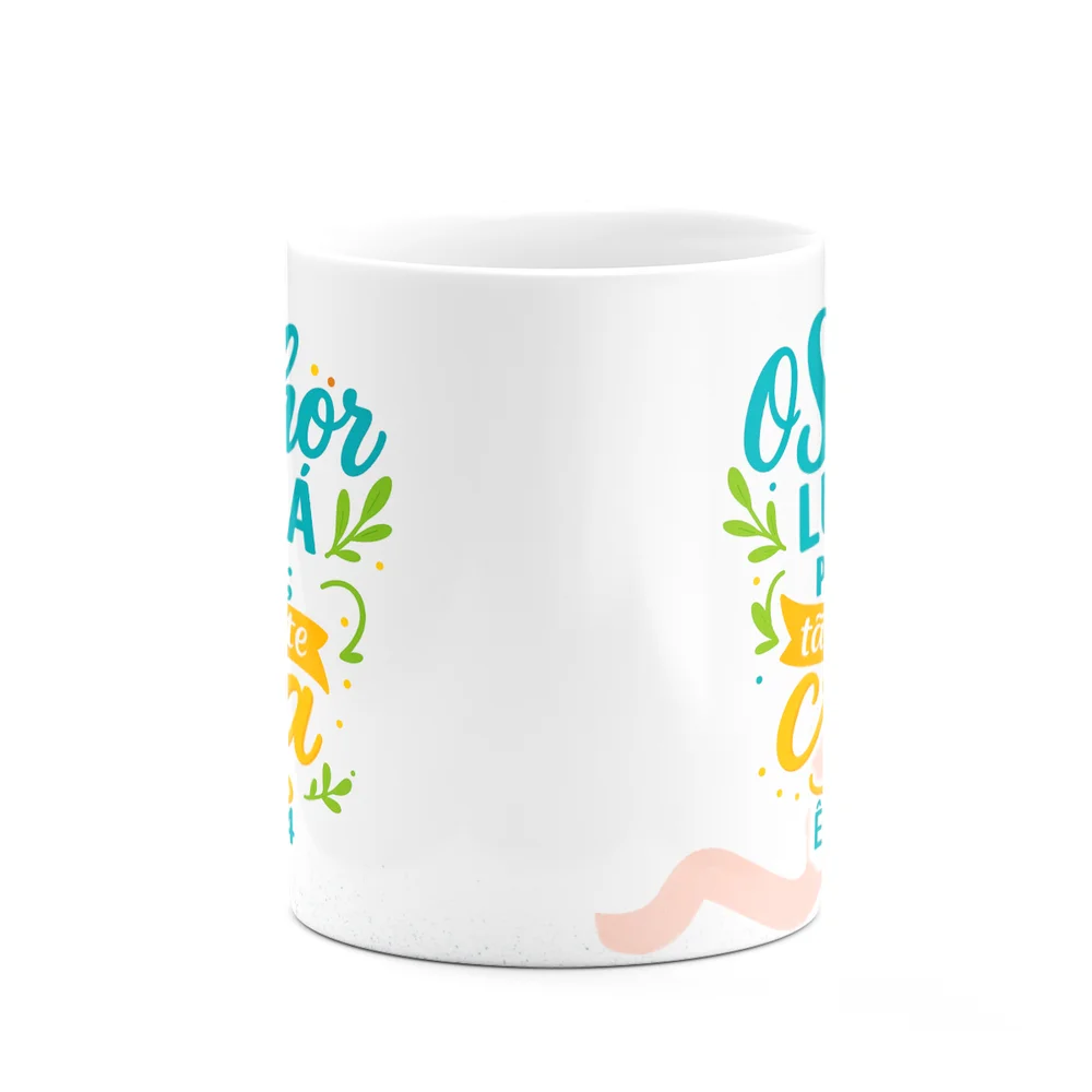 Imagem 3 de 5 do produto Caneca Religiosa Versículos Bíblicos - Êxodo 14:14