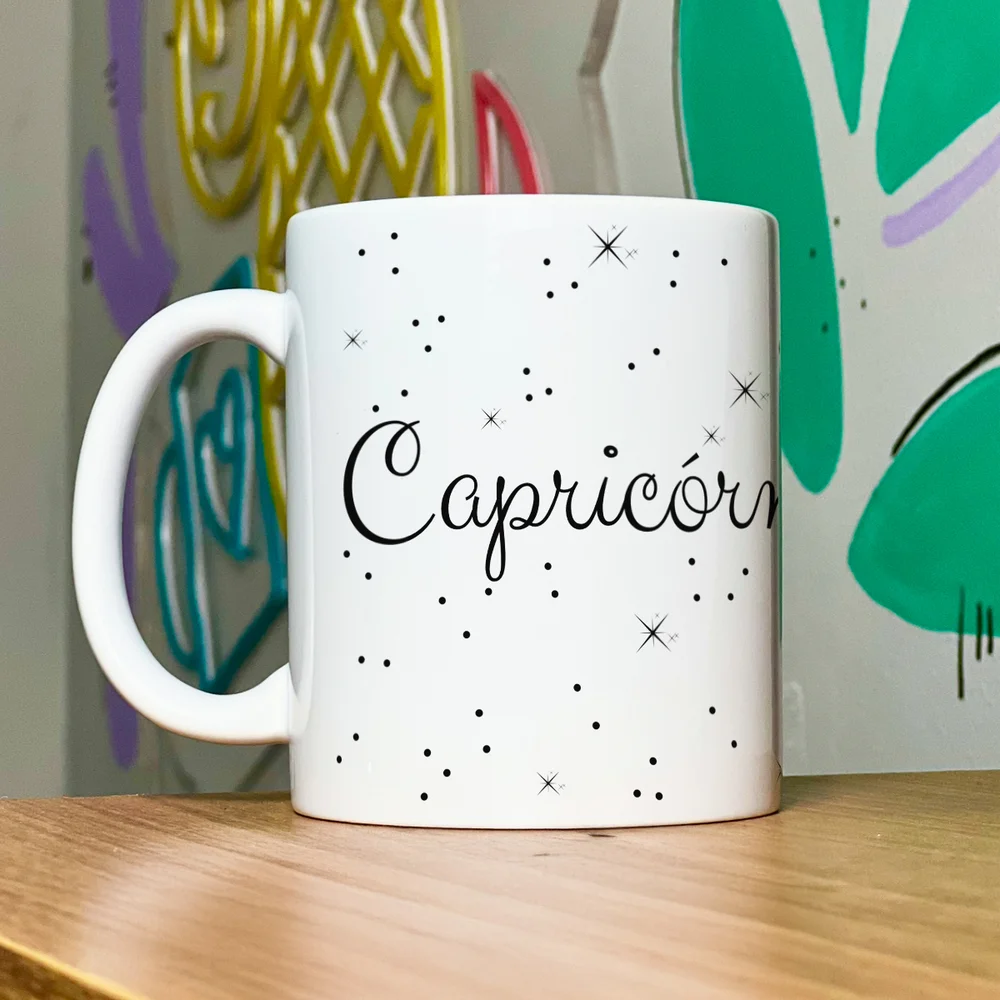 Imagem 5 de 5 do produto Caneca Signos Minimalista - Capricórnio - 325ml