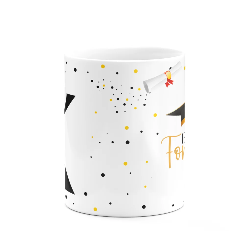 Imagem 3 de 5 do produto Caneca De Formatura - Inicial Do Nome Letra X - 325ml