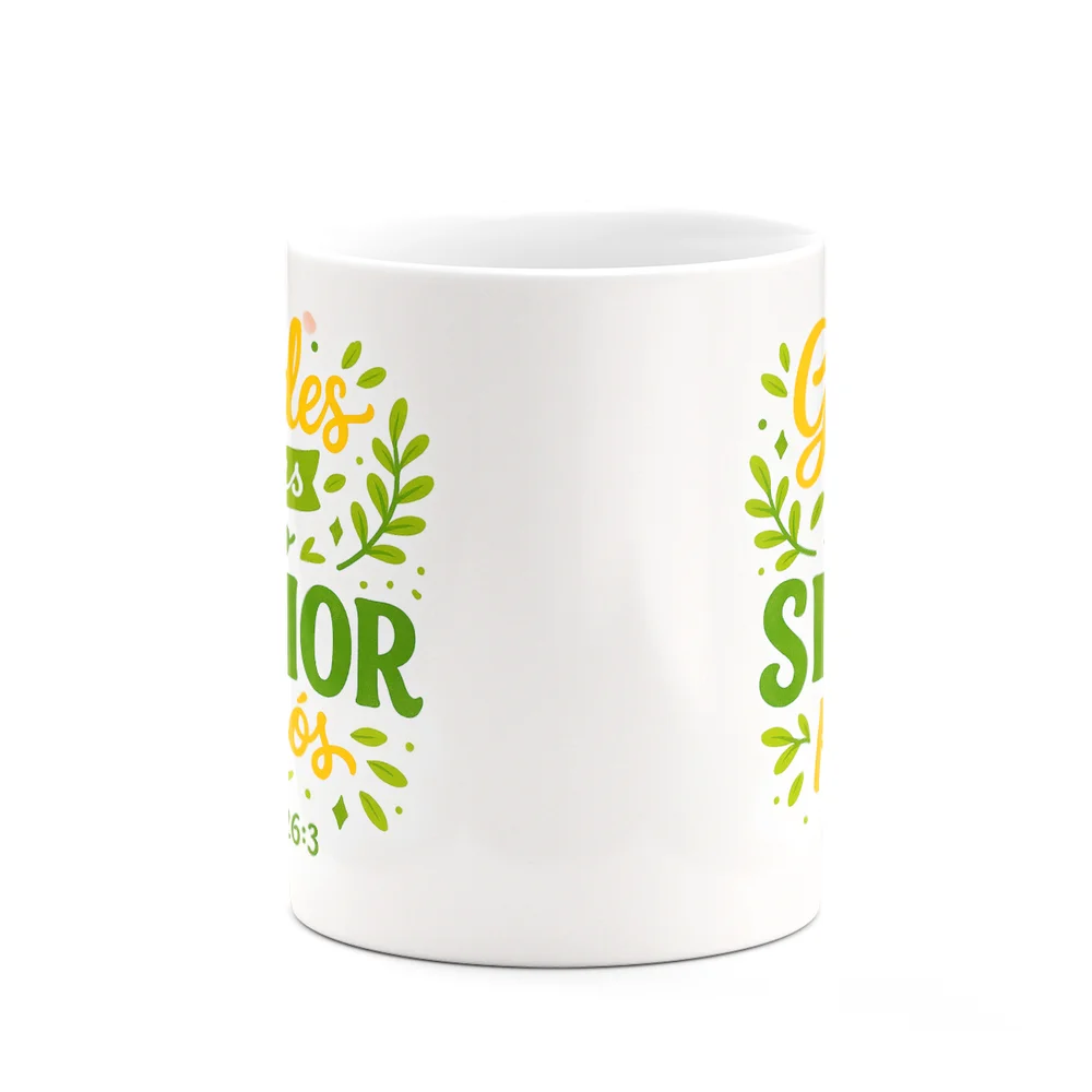 Imagem 3 de 5 do produto Caneca Religiosa Versículos Bíblicos - Salmos 126:3