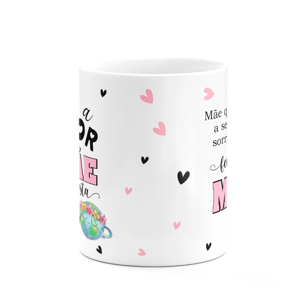 Imagem 3 de 5 do produto Caneca Mães E Profissões - Melhor Mãe Dentista Do Mundo